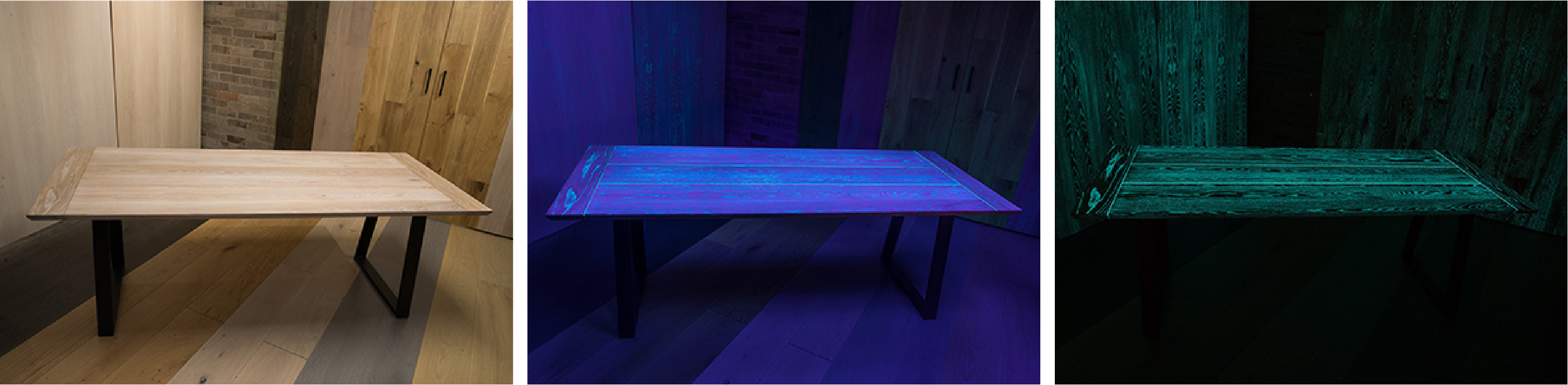 Solid Oak Glowood Table